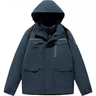 雅鹿优选  双层锁温长袖  防水防风透气耐磨保暖冲锋衣 男款