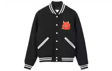 Sandro x HOT STUFF Retro Baseball Jacket