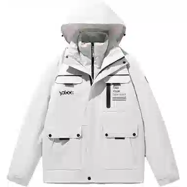 雅鹿优选  双层锁温长袖  防水防风透气耐磨保暖冲锋衣 男款