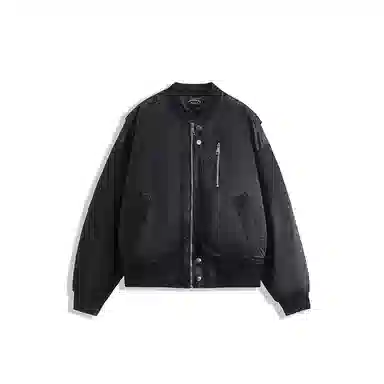 我是大卫 美式飞行员工装棒球服夹克休闲外套棉服 男女同款