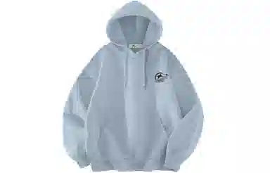 快鱼 韩系校园少年氛围感重磅个性印花时尚简约休闲宽松舒适无性别主义日常百搭连帽卫衣 男女同款