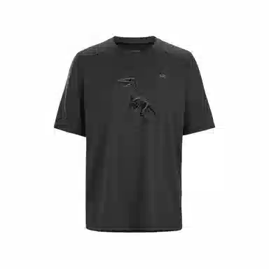 Arcteryx LogoT Charcoal grey