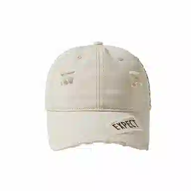 杨同学 破洞 棉 鸭舌帽 男女同款情侣款