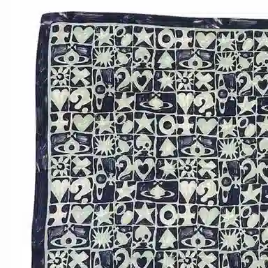 Vivienne Westwood Scarf Blue
