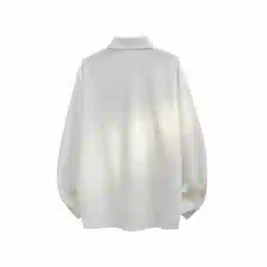 大卫贝肯 美式高街基础纯色简约复古小众经典青年日常通勤宽松透气时尚百搭高级感长袖衬衫 男女同款