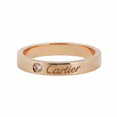 CARTIER C de Cartier Logo 18k