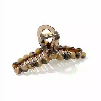 如花梦 高级感珠珠发量多大号复古 亚克力 发夹 女款