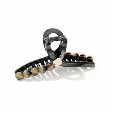 如花梦 高级感珠珠发量多大号复古 亚克力 发夹 女款