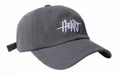 优幽兰 时尚百搭大头围显脸小休闲百搭韩版防紫外线遮阳帽美式辣妹街头复古字母刺绣太阳帽子 棉 鸭舌帽 男女同款情侣款