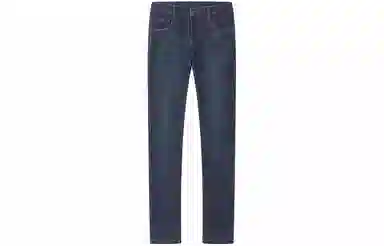 红豆 舒适纯色百搭牛仔裤 男款 深蓝