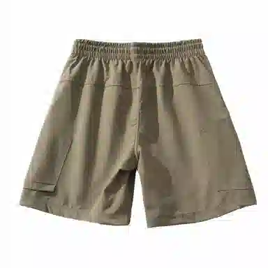 勒魔 夏季百搭骨鸟纹理运动短裤 男女同款