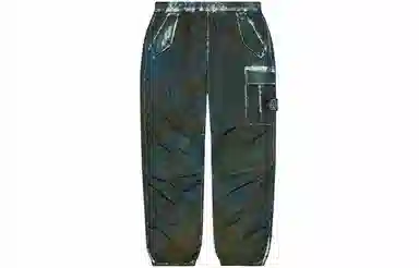 Supreme x Stone Island Painted Camo Cargo Pant