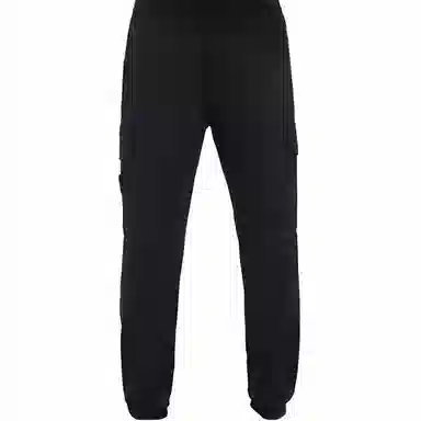 Stone Island Satin Tapered Cargo Pants Black