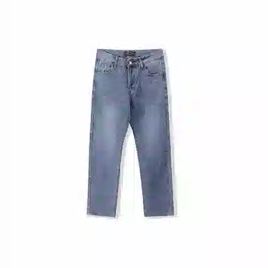 我是大卫 垂感直筒休闲牛仔裤 男女同款