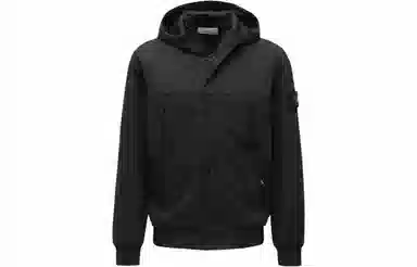 Stone Island Soft Shell Jacket Black