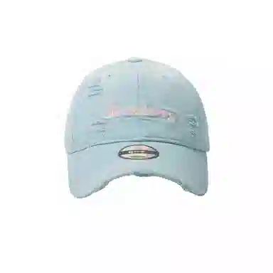 杨同学 美式大脸帽 美式英文 棉 鸭舌帽 男女同款情侣款