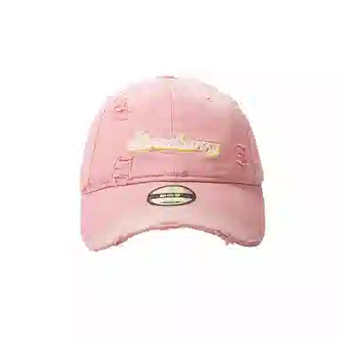 杨同学 美式大脸帽 美式英文 棉 鸭舌帽 男女同款情侣款