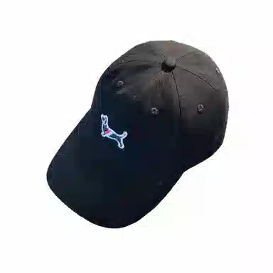 杨同学 精选刺绣小狗 棉 鸭舌帽 男女同款情侣款