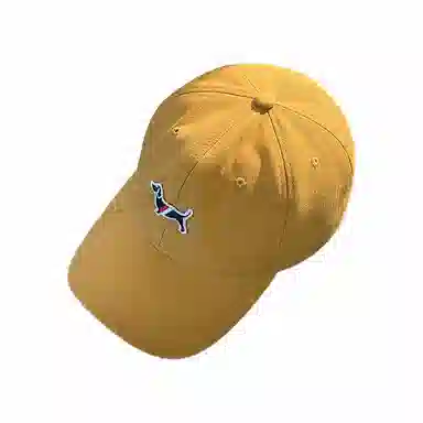 杨同学 精选刺绣小狗 棉 鸭舌帽 男女同款情侣款