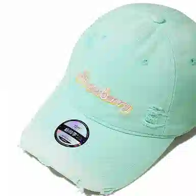 杨同学 美式大脸帽 美式英文 棉 鸭舌帽 男女同款情侣款