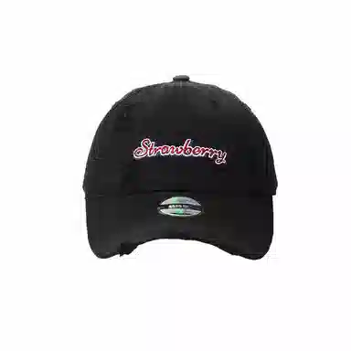 杨同学 美式大脸帽 美式英文 棉 鸭舌帽 男女同款情侣款