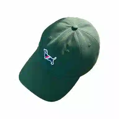 杨同学 精选刺绣小狗 棉 鸭舌帽 男女同款情侣款