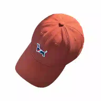 杨同学 精选刺绣小狗 棉 鸭舌帽 男女同款情侣款