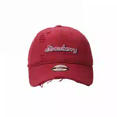 杨同学 美式大脸帽 美式英文 棉 鸭舌帽 男女同款情侣款