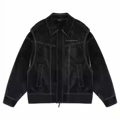 BJHG Cleanfit PU Flight Jacket