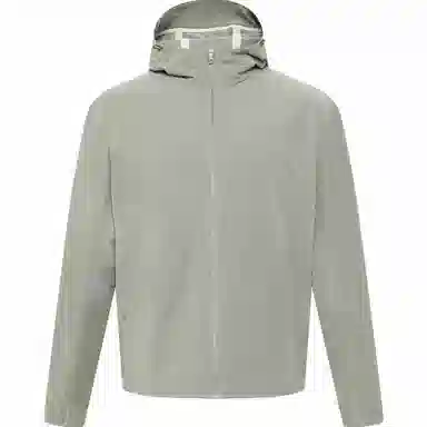 利郎 薄款连帽印花纯色夹克外套 男款