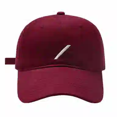 优莲茵 大头围韩版休闲刺绣斜杠 四季百搭显脸小简约户外防晒太阳帽 棉 鸭舌帽 男女同款情侣款