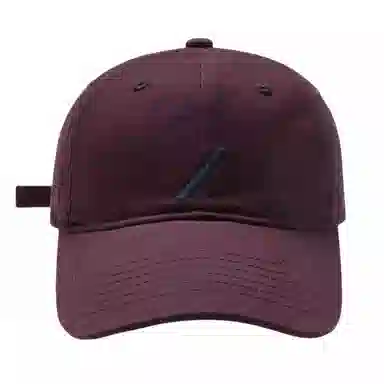 优莲茵 大头围韩版休闲刺绣斜杠 四季百搭显脸小简约户外防晒太阳帽 棉 鸭舌帽 男女同款情侣款