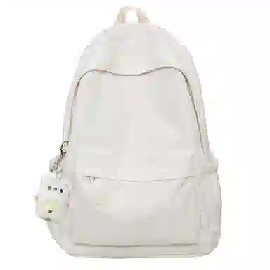 KAMLUI Nylon Backpack White