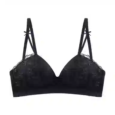 欧迪芬 透气轻薄亲肤柔软小胸显大聚拢上托收副乳防下垂蕾丝全包裹文胸 女款