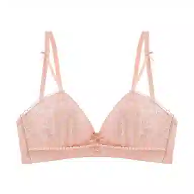 欧迪芬 透气轻薄亲肤柔软小胸显大聚拢上托收副乳防下垂蕾丝全包裹文胸 女款