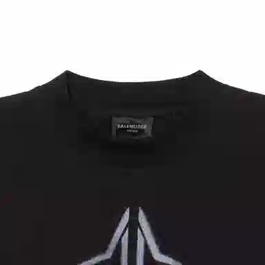Balenciaga SS24 Logo T-Shirt Black