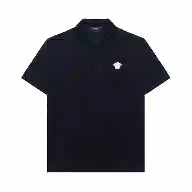 Versace Medusa Polo Navy
