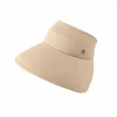 稻草人 夏季遮脸遮阳 防紫外线 大帽檐显脸小 简约百搭 聚酯纤维 防晒帽 女款