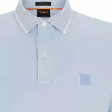 HUGO BOSS Slim-Fit Polo Shirt In Washed Stretch-Cotton Piqu Polo