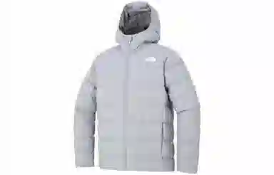 The North Face Down Hoodie Jacket Gray
