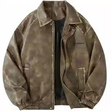 Kawasaki Retro Racing PU Jacket