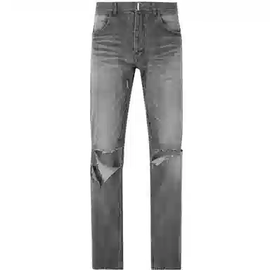 Givenchy SS23 Distressed Zipper Jeans