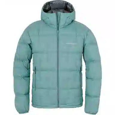 MONTBELL Letter Print Hoodie Down Jacket