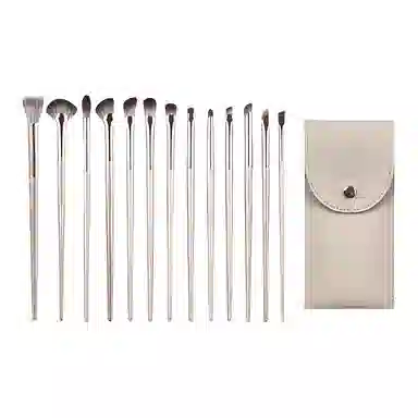 馨枕居  鎏金眼部软毛柔软晕染便携化妆刷套刷 修容打底定妆