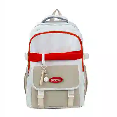 恒源祥 韩版撞色高颜值 尼龙 双肩包 男女同款情侣款 多色