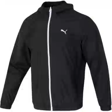 PUMA Sports Lifestyle Hoodie Jacket Black