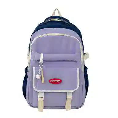 恒源祥 韩版撞色高颜值 尼龙 双肩包 男女同款情侣款 多色