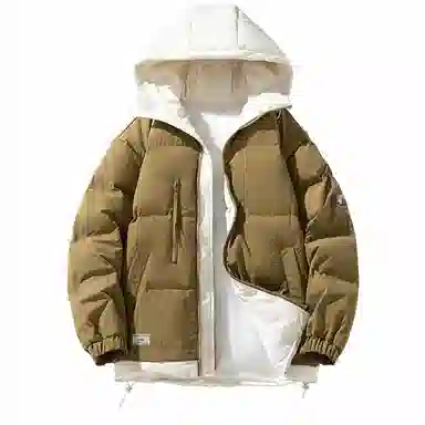 Jeep Milad Colorblock Puffer Hoodie