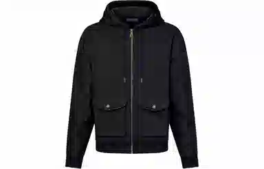 Louis Vuitton SS24 Hoodie Jacket Black