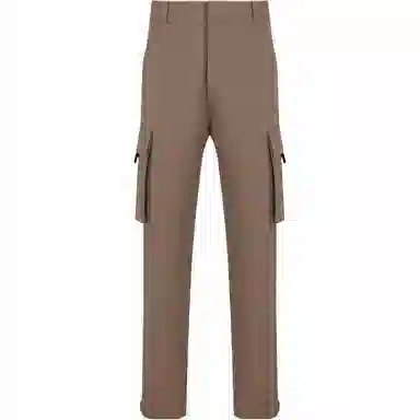 DIOR FW22 Brown Cargo Pants